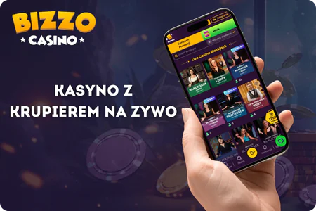 Kasyno z krupierem na żywo Bizzo